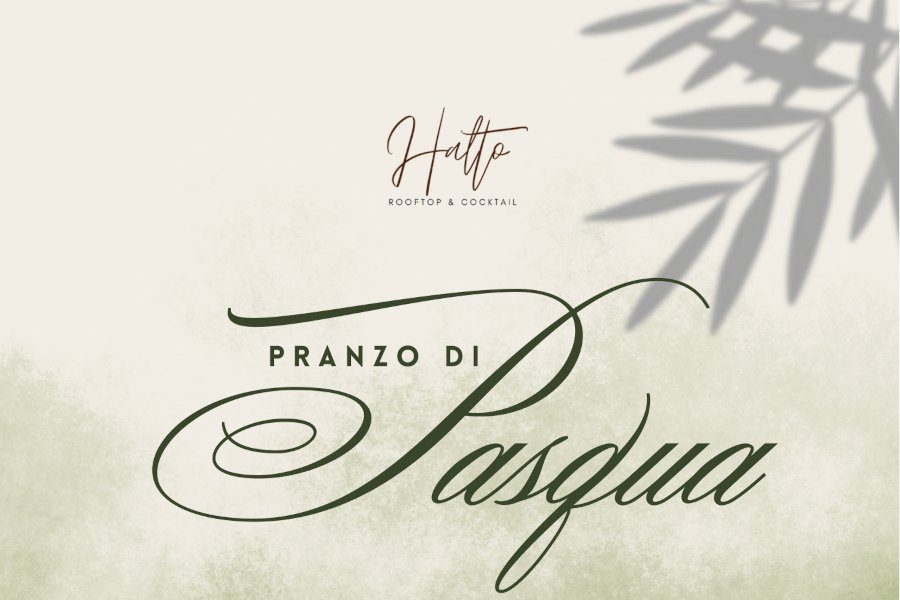 Pranzo di Pasqua in terrazza Halto Rooftop
